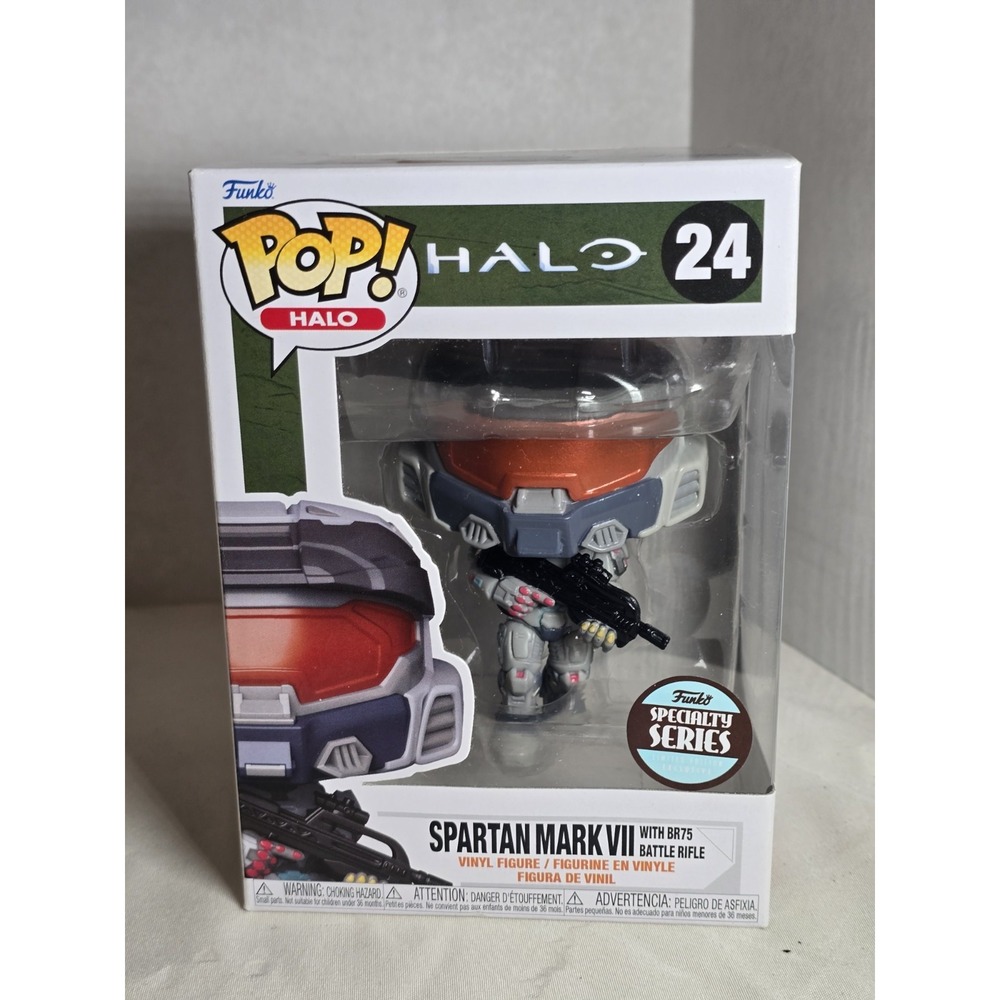 Funko Pop! Vinyl: Halo - Spartan Mark VII W/BATTLE RIFLE #24  / SPECIALTY SERIES